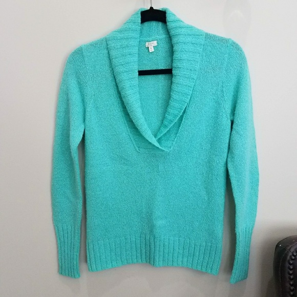 J crew factory wool mohair light sweater